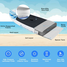 Load image into Gallery viewer, 10' Inflatable Stand Up Paddle Board with Carry Bag