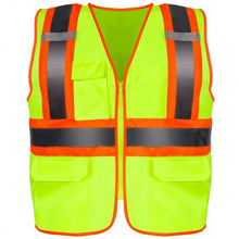 Load image into Gallery viewer, High Visibility Safety Vest w/ Pockets