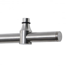 Load image into Gallery viewer, 6.6 FT Modern Stainless Steel Sliding Barn Wood Door Closet Hardware Track Set