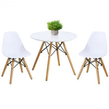 Load image into Gallery viewer, Kids Modern Dining Table Set with 2 Armless Chairs