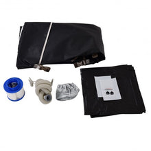 Load image into Gallery viewer, 4 Persons Portable Heated Bubble Massage Spa-Coffee