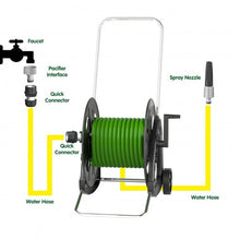 Load image into Gallery viewer, Garden Hose Reel Cart Holds