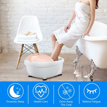 Load image into Gallery viewer, Spa Bubble Vibration Bath Foot Massager