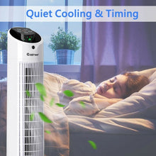 Load image into Gallery viewer, Portable Air Humidify Tower Fan with Remote Control