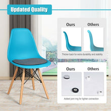 Load image into Gallery viewer, 2Pcs Dining Chair Mid Century Modern DSW Chair Furniture-Blue