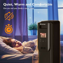 Load image into Gallery viewer, 1500W LCD Electric Radiator Heater w/ Remote Control