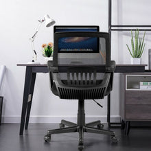 Load image into Gallery viewer, Lumbar Support Adjustable Rolling Swivel Mesh Office Chair