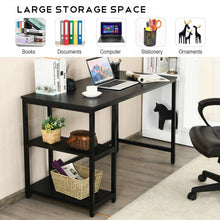 Load image into Gallery viewer, 47"/55" Computer Desk Office Study Table Workstation Home w/ Adjustable Shelf-M