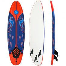 Load image into Gallery viewer, 6' Surf Foamie Boards Surfing Beach Surfboard-Red