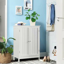 Load image into Gallery viewer, Bathroom Floor Storage Double Door Cupboard Cabinet