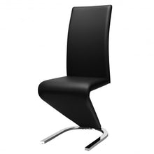 Load image into Gallery viewer, 2 pcs High Back W/U - Shaped PU Leather Dining Chairs