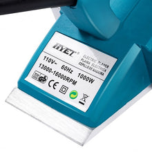 Load image into Gallery viewer, Powerful Electric Wood Planer Hand Held Woodworking Surface