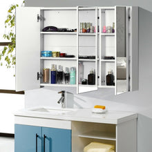 Load image into Gallery viewer, 36" Bathroom Medicine Cabinet with 3 Mirrors