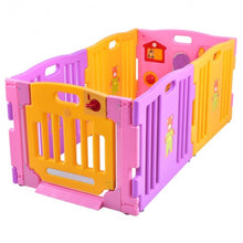 Load image into Gallery viewer, Pink 6 Panel Baby Playpen Kids Safety Play Center Yard
