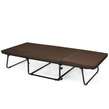 Load image into Gallery viewer, Folding Guest Sleeper Bed w/6 Position Adjustment-Brown