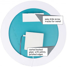 Load image into Gallery viewer, 24" LED Illuminated Light Wall Mount Bathroom Round Mirror