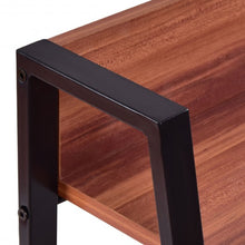 Load image into Gallery viewer, 3-Tier Home Office Ladder Shelf Bookshelf Plant Display Stand Storage Shelves