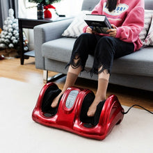 Load image into Gallery viewer, Shiatsu Foot Massager with Remote Control-Red