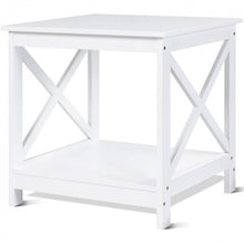 Load image into Gallery viewer, X-Design Display Accent Sofa Side Nightstand Table-White