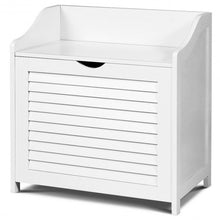 Load image into Gallery viewer, Laundry Hamper Cabinet Laundry Sorter Chest with Seat