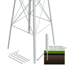 Load image into Gallery viewer, 8Ft Tall Windmill Ornamental Wind Wheel-Silver