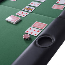 Load image into Gallery viewer, 8 Players Texas Holdem Foldable Poker Table