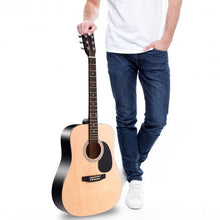 Load image into Gallery viewer, Sonart 41" 6 Strings Acoustic Folk Guitar-Natural