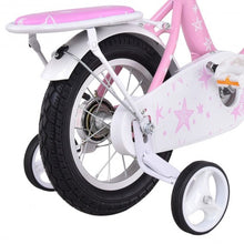 Load image into Gallery viewer, 16" Kids Bike Bicycle with Training Wheels and Basket -Pink
