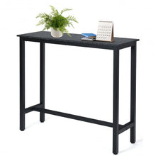 Load image into Gallery viewer, 47" Pub Dining Bar Bistro Table w/ Marble Top-Black