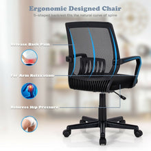 Load image into Gallery viewer, Mid-Back Mesh Height Adjustable Executive Chair with Lumbar Support
