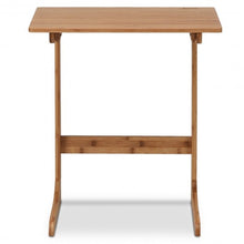 Load image into Gallery viewer, Home Office Bamboo End Side Sofa Laptop Desk