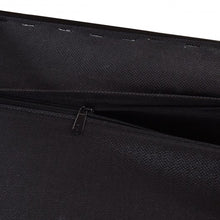 Load image into Gallery viewer, Small PU Leather Rectangular Seat Ottoman Footstool-Black