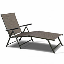 Load image into Gallery viewer, 2 Pcs Patio Furniture Adjustable Pool Chaise Lounge Chair Outdoor Recliner