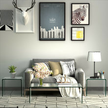 Load image into Gallery viewer, Tempered Sofa Side Glass End Table
