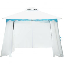 Load image into Gallery viewer, 2-Tier 10' x 10' Patio Gazebo Canopy Tent w/ Side Walls