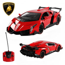 Load image into Gallery viewer, 1:14 4CH Lamborghini Veneno RC Car Radio Remote Control w/ Open Doors-Red