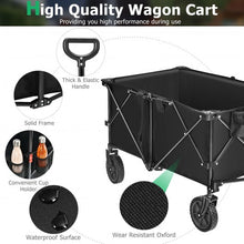 Load image into Gallery viewer, Outdoor Utility Garden Trolley Buggy -Black