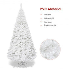 Load image into Gallery viewer, 7 ft  White Artificial PVC Christmas Tree w/ Stand