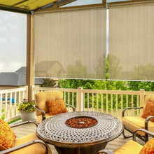 Load image into Gallery viewer, 6' x 6' Roller Light Filtering Protection Window Shade Blind-Beige