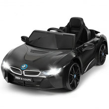 Load image into Gallery viewer, 12V Licensed BMW I8 Kids Ride On Car-Black