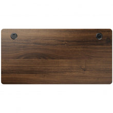 Load image into Gallery viewer, Universal Table Top for Office Relevance Desktop with 2 Cable Holes-Walnut