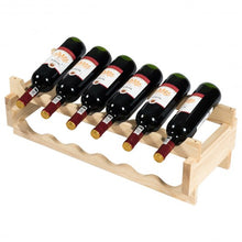 Load image into Gallery viewer, 36 Bottles Stackable Wooden Wobble-Free Modular Wine Rack