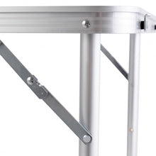 Load image into Gallery viewer, Aluminum Folding Camping Table with 4 Chairs