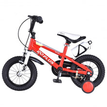 Load image into Gallery viewer, 16" Children Boys & GirlsFreestyle Bicycle w/ Training Wheels-Red