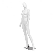 Load image into Gallery viewer, 5.8 FT Female Mannequin Egghead Manikin with Metal Stand