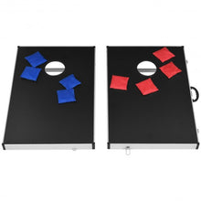 Load image into Gallery viewer, Foldable Bean Bag Toss Cornhole Game Set