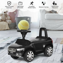 Load image into Gallery viewer, Kids Volvo Licensed Ride On Push Car Toddlers Walker-Black