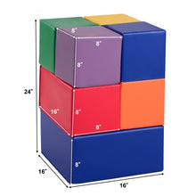 Load image into Gallery viewer, 7 Pieces Set PU Foam Big Building Blocks for Kids