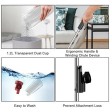 Load image into Gallery viewer, 6-in-1 600W Corded Handheld Stick Vacuum Cleaner