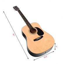 Load image into Gallery viewer, Sonart 41" 6 Strings Acoustic Folk Guitar-Natural